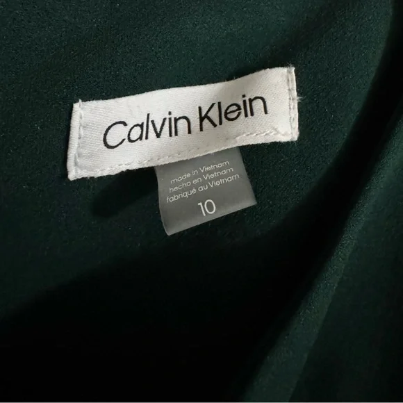CK Dark Green Women's Dress - Picture 2 of 5